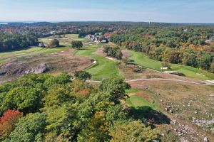 Essex County Club 18th Trees Aerial